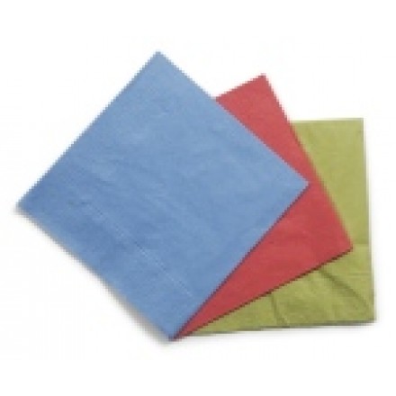 Bordservetter 33x33cm 1-lags vit Bordservetter 33x33cm 1-lags vit
