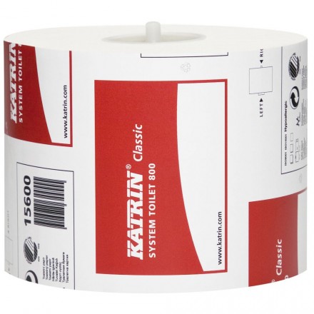 Toalettpapper Katrin Classic System Vit 800 100m Toalettpapper Katrin Classic System Vit 800 100m