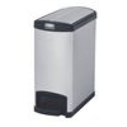 Slim Jim Metal Step On Black 30L ES Slim Jim Metal Step On Black 30L ES