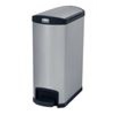 Slim Jim Metal Step On Black 50L ES