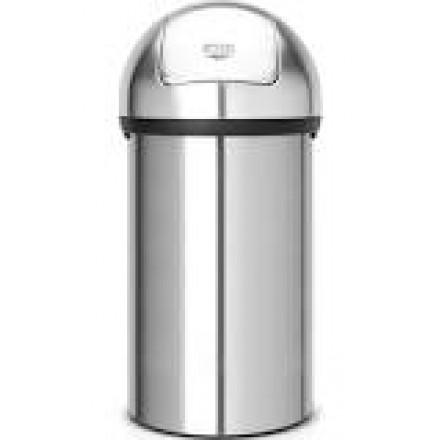 Brabantia Push Bin 60L Matt Steel Brabantia Push Bin 60L Matt Steel