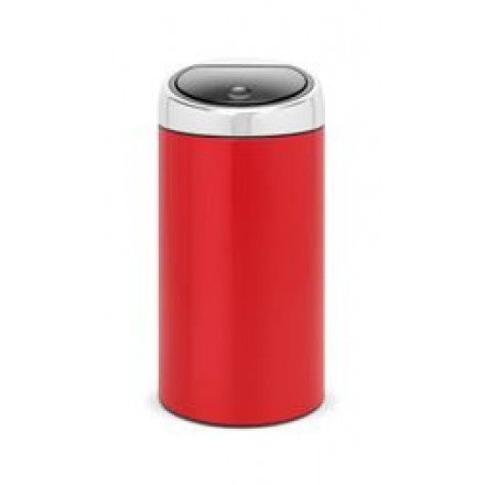 Brabantia Touch Bin de luxe 45L Lipstick Red Brabantia Touch Bin de luxe 45L Lipstick Red