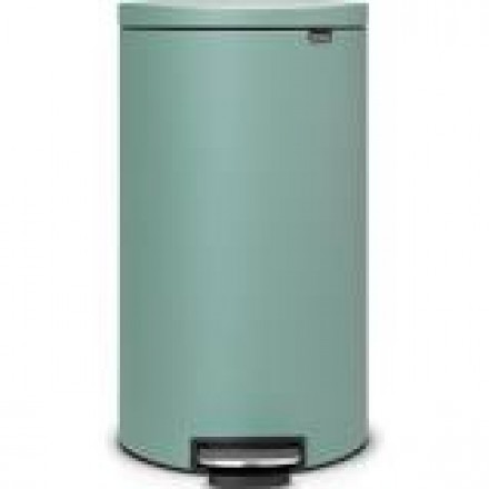 Brabantia Flatback Pedalhink 30L Mineral Mint Brabantia Flatback Pedalhink 30L Mineral Mint