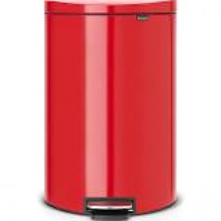 Brabantia Flatback Pedalhink 40L Passion Red Brabantia Flatback Pedalhink 40L Passion Red