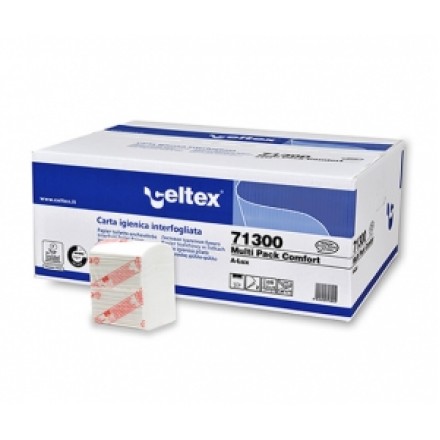 Toalettpapper Celtex z-vikt 2-lag 11x18cm 250st Toalettpapper Celtex z-vikt 2-lag 11x18cm 250st