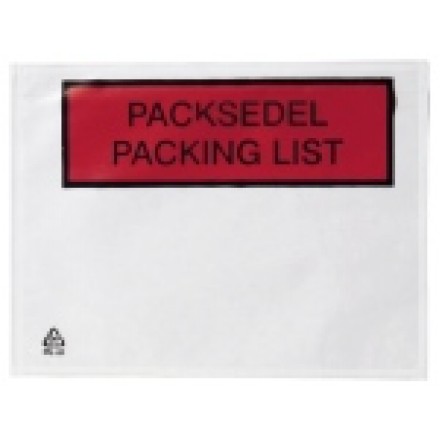 Packsedelskuvert med tryck C7 Packsedelskuvert med tryck C7