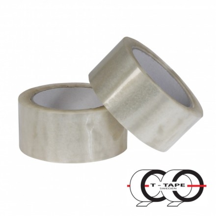 Packtejp 30 PP Solvent Transparent 50mm x 66m Packtejp 30 PP Solvent Transparent 50mm x 66m