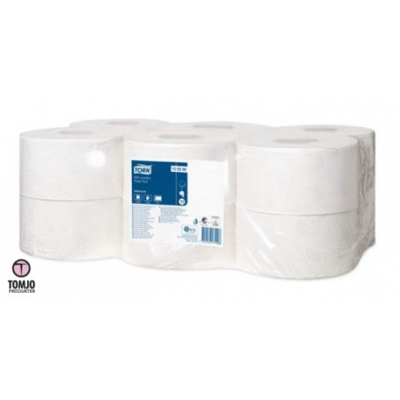 Toalettpapper Tork Mini Jumbo Mjukt T2 Vit Toalettpapper Tork Mini Jumbo Mjukt T2 Vit