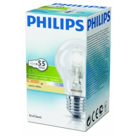 Glödlampa Eco Classic norm/klar 42W E27