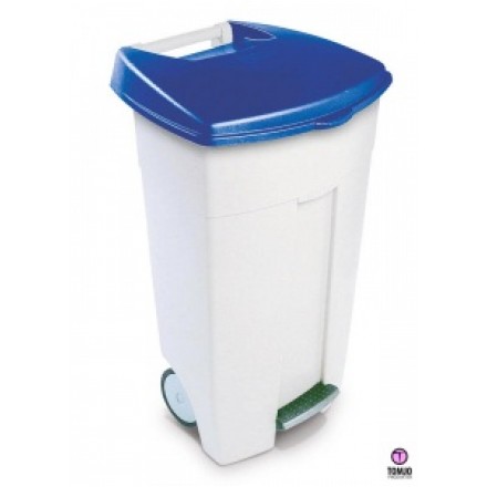 ECO Step-On Bin 106 liter Blå ECO Step-On Bin 106 liter Blå