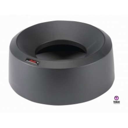 Vileda Iris Återvinningssystem Svart lock stor rund öppning 50 liter