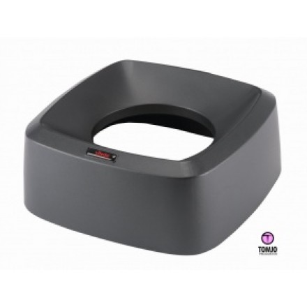 Vileda Iris Återvinningssystem Svart lock stor rund öppning 60 liter