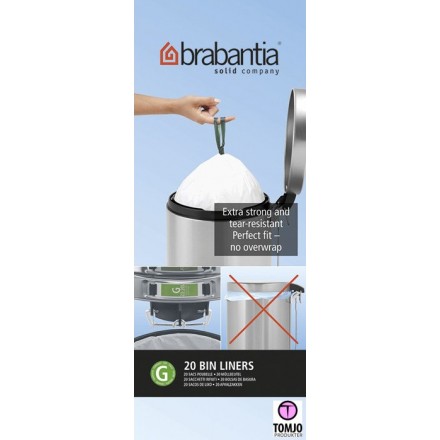 Avfallspåsar Brabantia 30 liter Avfallspåsar Brabantia 30 liter