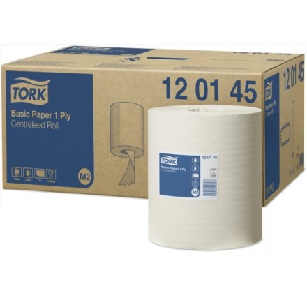 Torkrulle Tork Centrummatad Basic M2 Gul 1-lag 300m Torkrulle Tork Centrummatad Basic M2 Gul 1-lag 300m