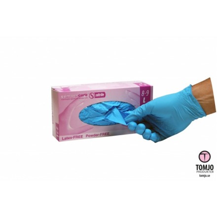 Nitrilhandske SemperGuard puderfri Large