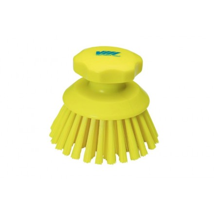 Vikan Rund Handborste Gul Hård borst Vikan Rund Handborste Gul Hård borst