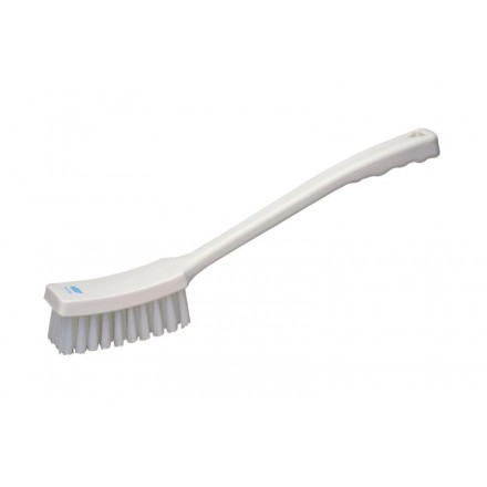 Vikan Spannborste Lång Vit Medelhård Vikan Spannborste Lång Vit Medelhård