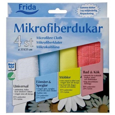 Frida Microfiberduk 4-pack Frida Microfiberduk 4-pack