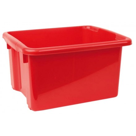 Plastback Palett Röd