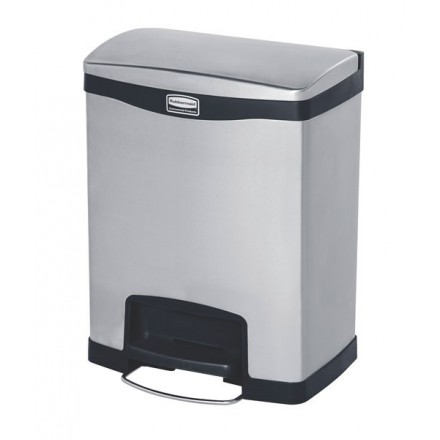 Slim Jim Metal Step On Black 30L FS