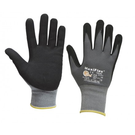 Montagehandske Maxiflex Ultimate fingerdoppad str 10