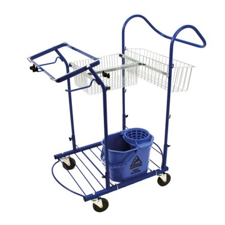 MAX Städvagn Minisvabb Blå