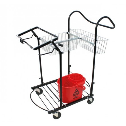 MAX Städvagn Minisvabb Svart