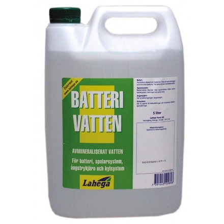 Batterivatten 5L Lahega Batterivatten 5L Lahega