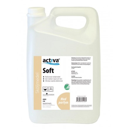 Activa Soft 5L Sköljmedel Parfymerad Activa Soft 5L Sköljmedel Parfymerad