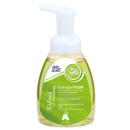 DEB Foam Energy 250ml pump tvål DEB Foam Energy 250ml pump tvål