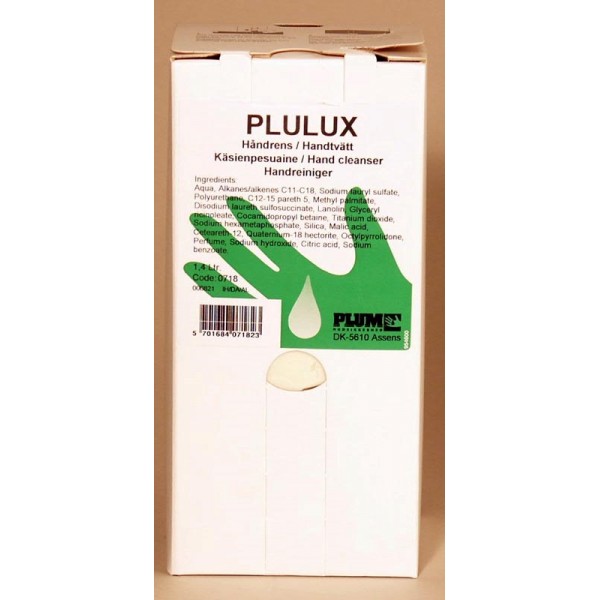 Plulux 1.4L Mildtvål i kasett Plum