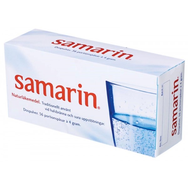 Samarin Fruktsalt 36st påsar