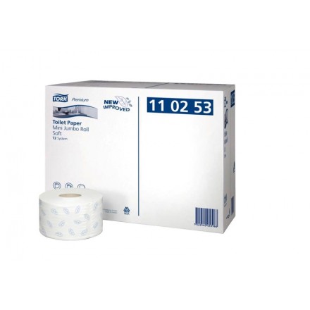 T-Tork Premium Mini Jumborulle T2 Soft 12rl 2-Ply (G10) T-Tork Premium Mini Jumborulle T2 Soft 12rl 2-Ply (G10)