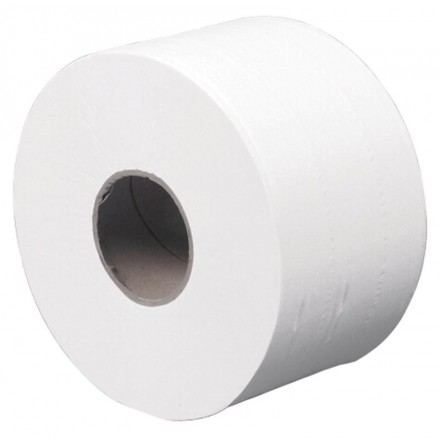 Toalettpapper Careness Mini Jumbo Vit 2-lags 180m Toalettpapper Careness Mini Jumbo Vit 2-lags 180m