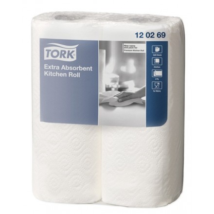 Köksrulle Tork Extra Plus Vit  15mtr 2-lag Köksrulle Tork Extra Plus Vit  15mtr 2-lag