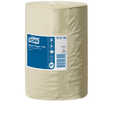 Tork Basic Papper Mini Gul 1-lag C-mat M1 Tork Basic Papper Mini Gul 1-lag C-mat M1
