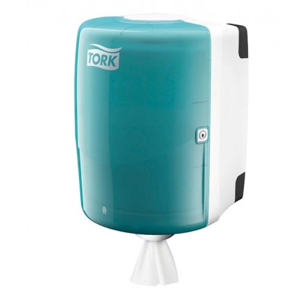 Tork Dispenser kombirulle W2 Vit/Turkos Tork Dispenser kombirulle W2 Vit/Turkos