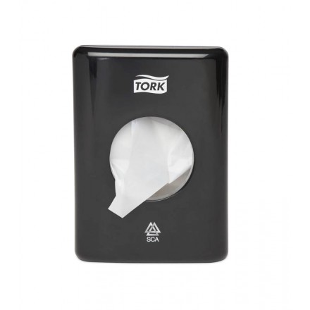 Tork Sanitetspåshållare Plast B5 Svart