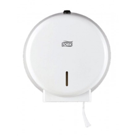 Tork Dispenser Mini Jumbo T2 Vit Metall Tork Dispenser Mini Jumbo T2 Vit Metall