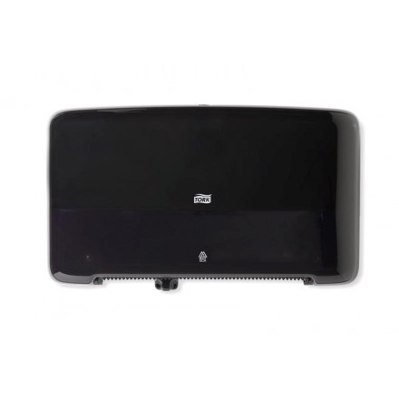 T-Box Tork Dispenser Mini Jumbo T2, Twin svart T-Box Tork Dispenser Mini Jumbo T2, Twin svart