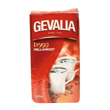 Kaffe  Brygg 1/2 kg Gevalia
