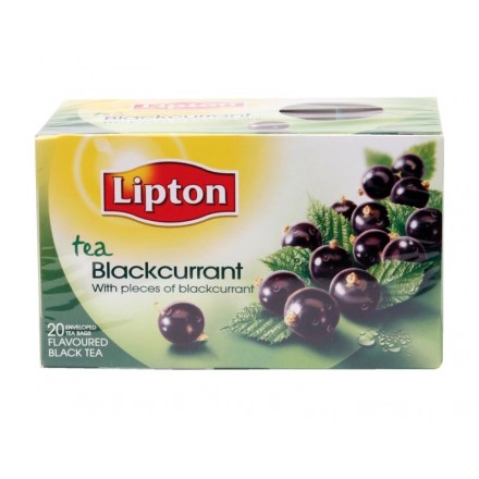 Tepåse Svart Vinbär 20-pack