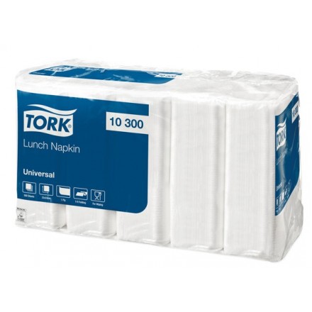 Servett Tork Universal 33x33cm Vit 5000st Servett Tork Universal 33x33cm Vit 5000st