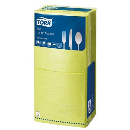 Servett Tork Adv. 33x33cm Lime 250st Servett Tork Adv. 33x33cm Lime 250st