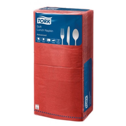 Servett Tork Adv. 33x33cm Körsbär 250st Servett Tork Adv. 33x33cm Körsbär 250st