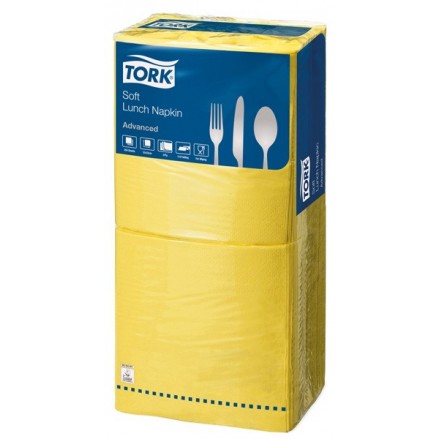 Servett Tork Adv. 33x33cm Solgul 250st Servett Tork Adv. 33x33cm Solgul 250st