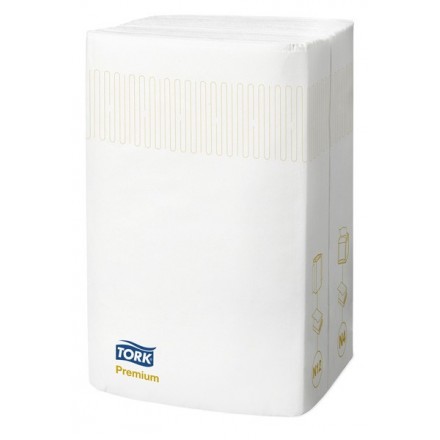 Dispenserservett 21x33 N4 vit 2lags Tork Premium Dispenserservett 21x33 N4 vit 2lags Tork Premium