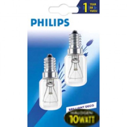 Päronlampa 10W E14 2-pack