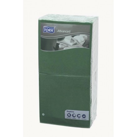 Servett Tork Adv. 40x40cm Mossgrön 250st Servett Tork Adv. 40x40cm Mossgrön 250st
