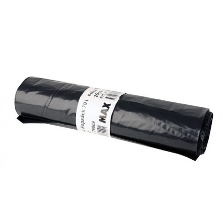 MAX Prima Sopsäck 70l Svart MAX Prima Sopsäck 70l Svart